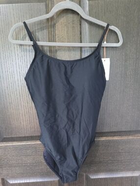 Quince Black One-Piece Swimsuit